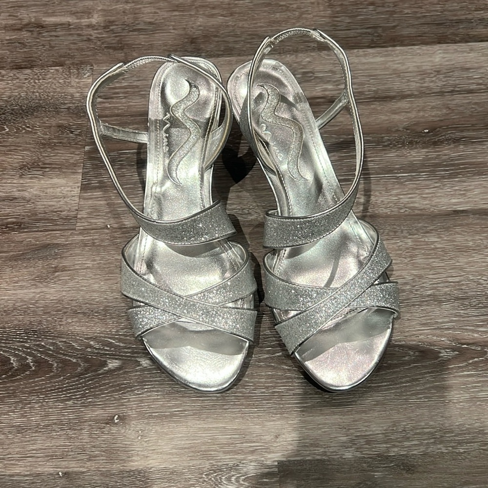 Nina Silver Heels